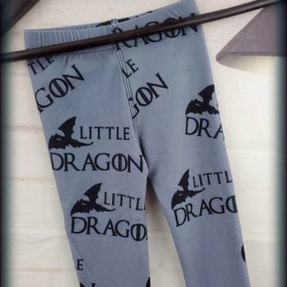 Baby leggings little dragon
